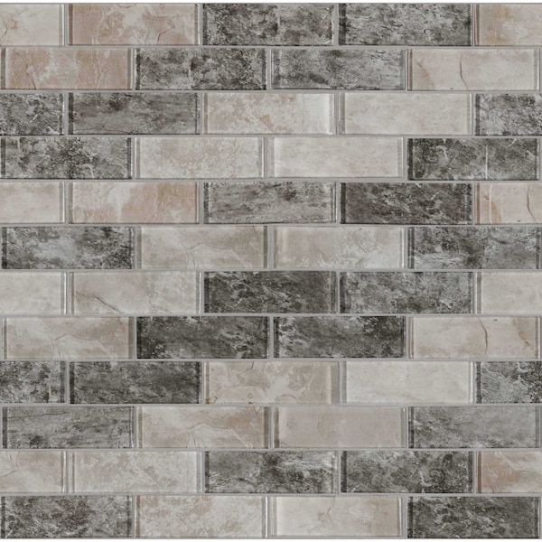 Msi Savoy Subway 11.75 In. X 11.75 In. X 8Mm Glass Mesh-Mounted Mosaic Tile, 10PK ZOR-MD-0327 - main